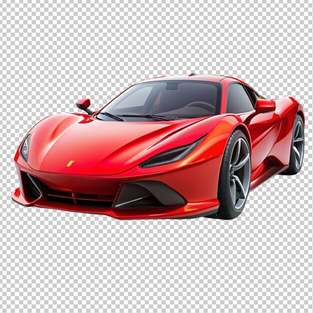 PSD ferrari sf90 transparent background