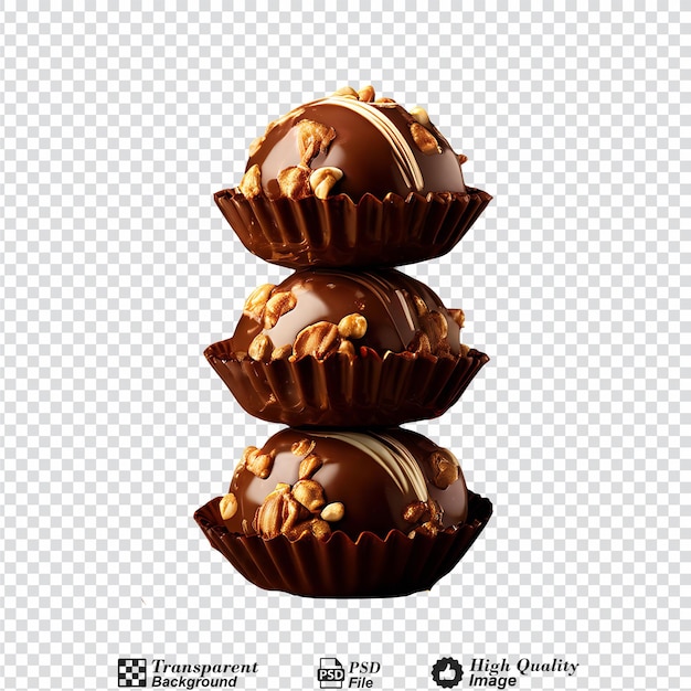 PSD ferrero isolated on transparent background