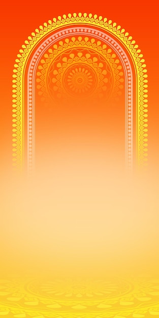 Festival Durga Puja Border Decorations Durga Puja Frame Durga Puja Background