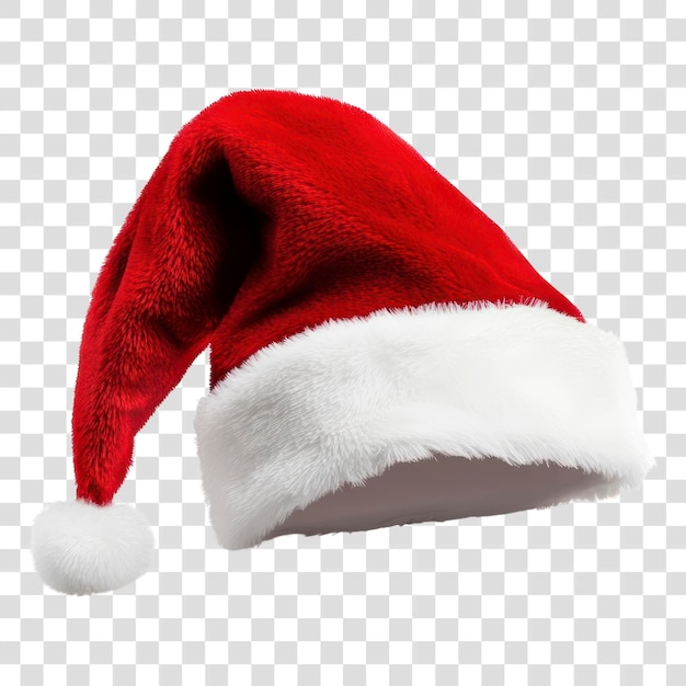 PSD festive red santa hat