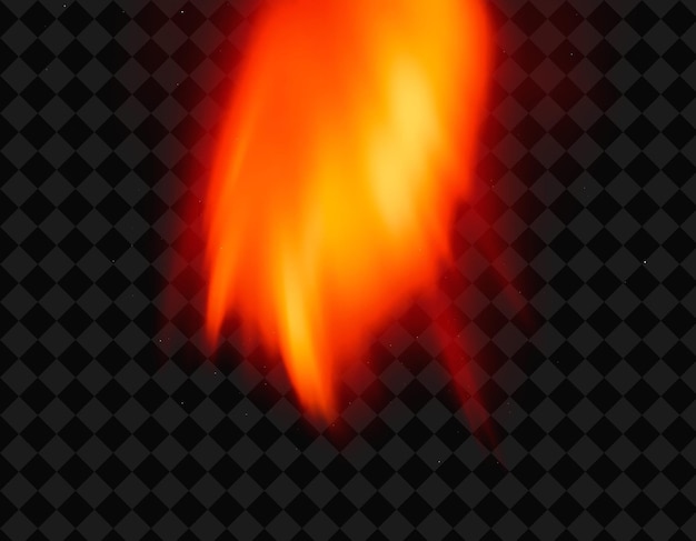 a fiery orange fire with a black background