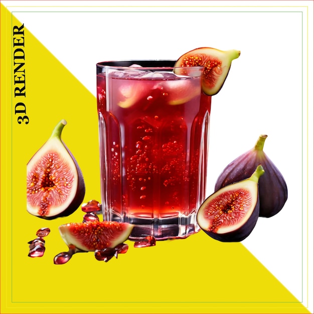 Fig Juice Benefits TransparentClear BackgroundAnjeer Juice