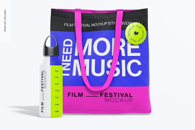 Film Festival Kit Mockup Front View