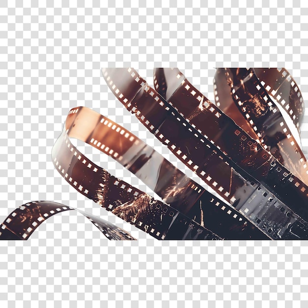 PSD film grain realistic effecton transparent background