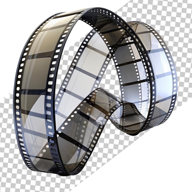 Film strip isolated