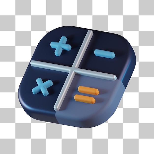 Finance Calculation 3D Icon