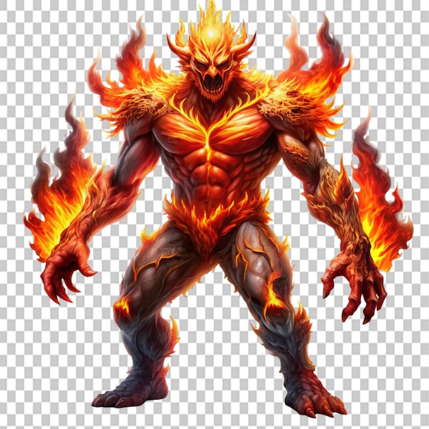 fire elemental monster