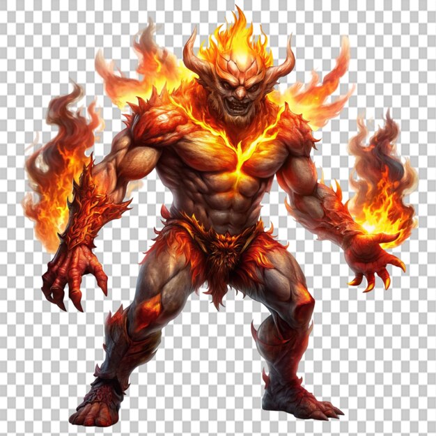 fire elemental monster