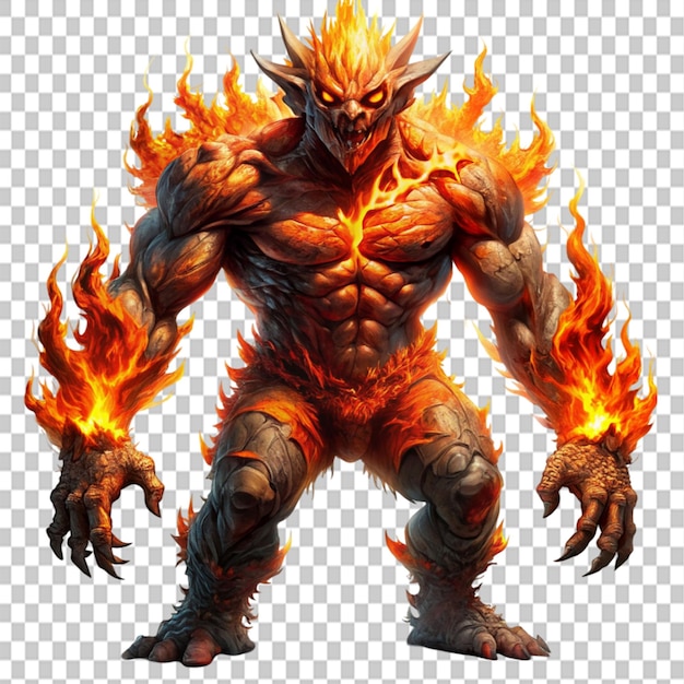 fire elemental monster