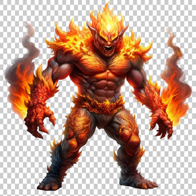 fire elemental monster