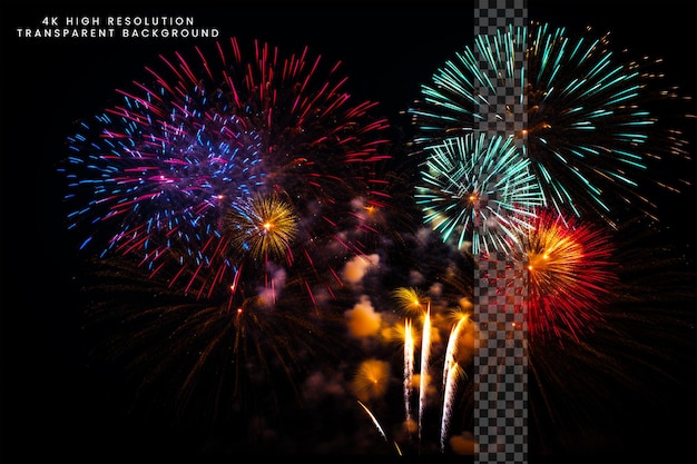 Fireworks spark and atoshbazi spark easy usable and transparent background