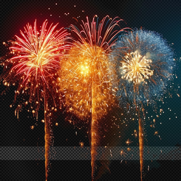 Fireworks transparent effect psd