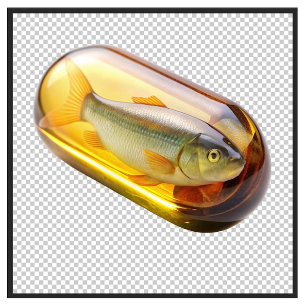 Fish Oil Bursting From a Whole Fresh Mackerel