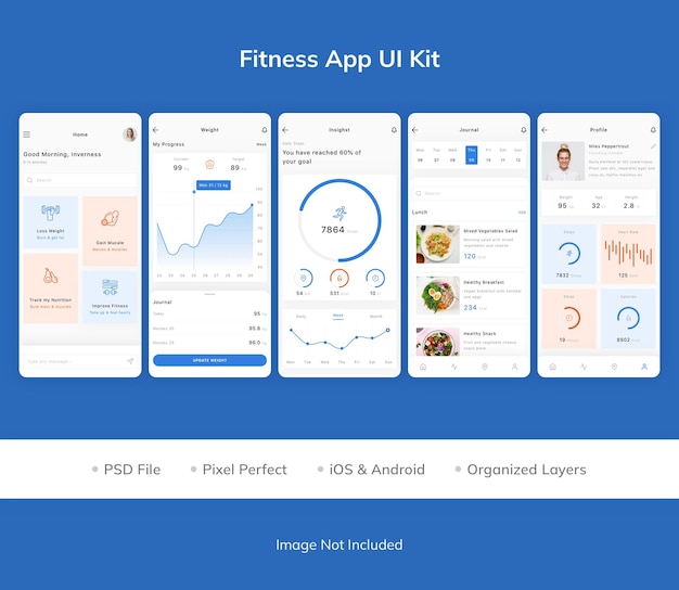 Fitness App UI Kit