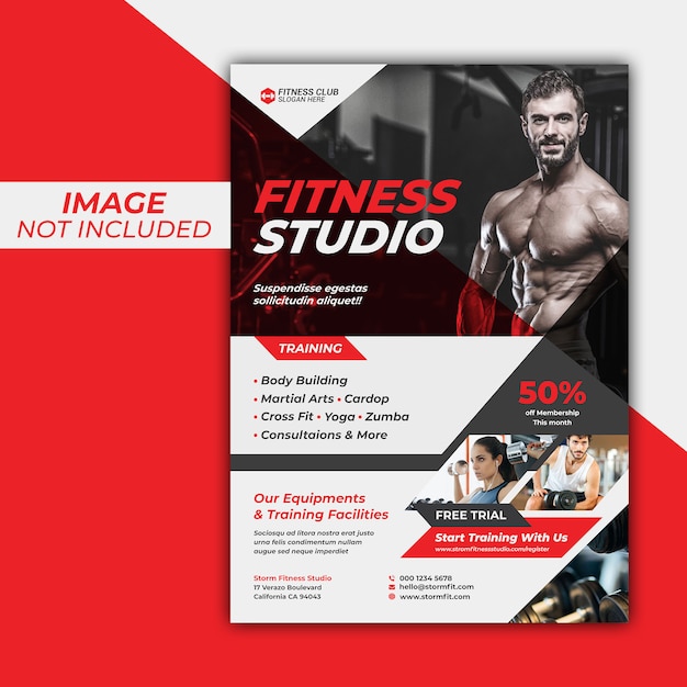 Fitness flyer