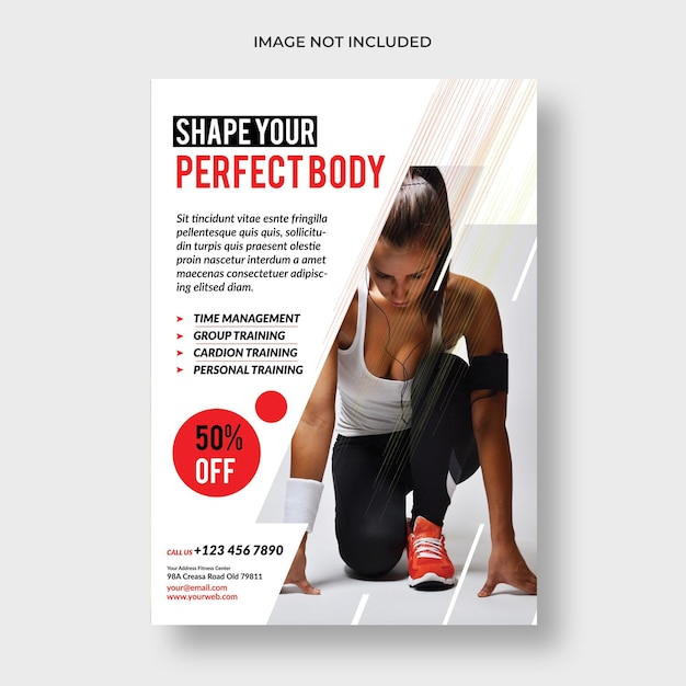 Fitness Gym Flyer Template