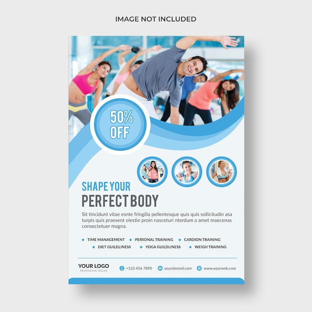 Fitness Gym Flyer Template