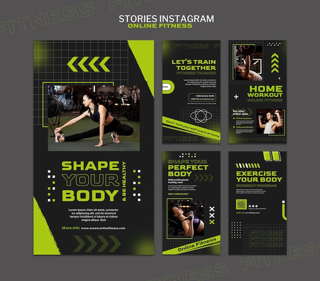 Fitness  template design