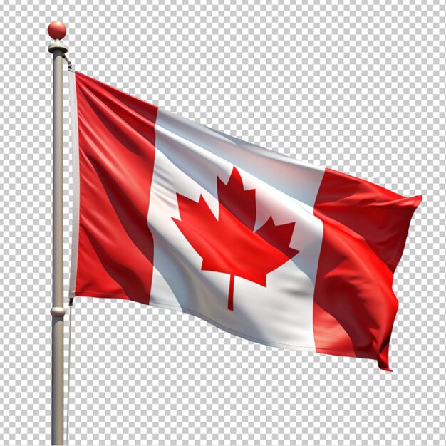 PSD flag of canada transparent background