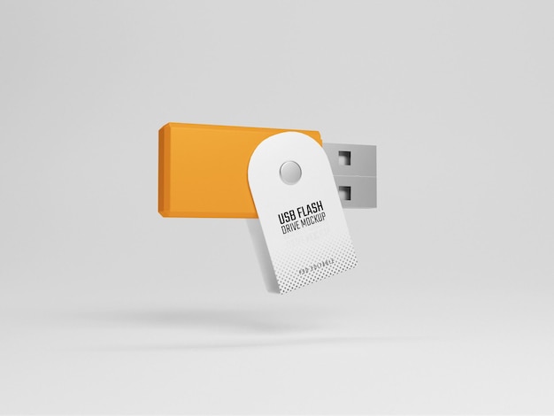 Flash drive mockup