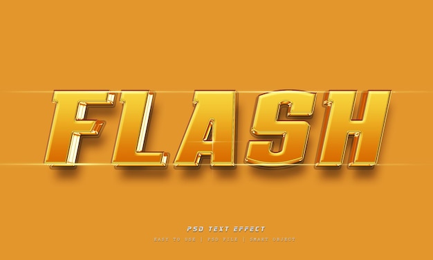 Flash editable text effect