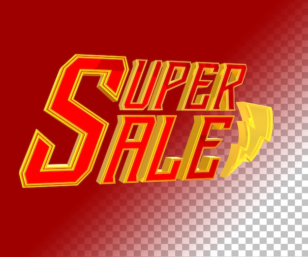 Flash sale 3d text