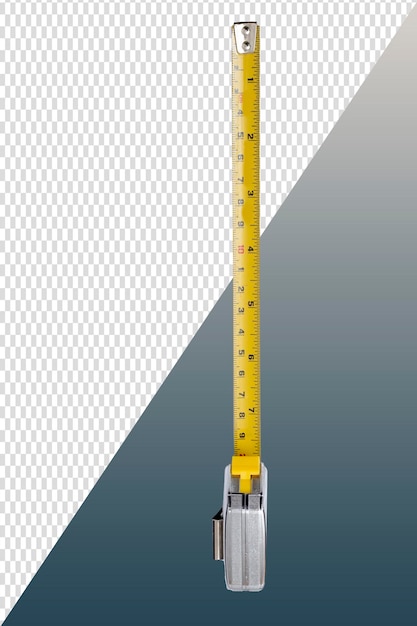 PSD flexometer or tape measure without bottom