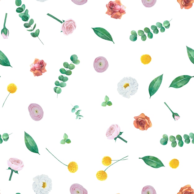 Floral seamless pattern