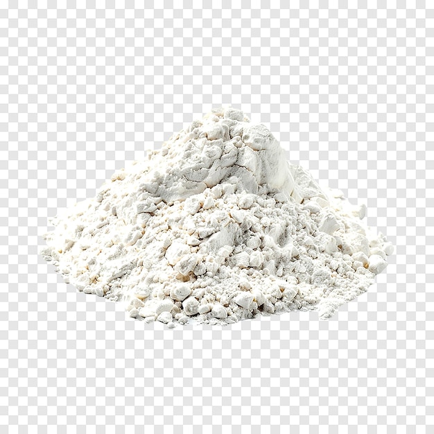 PSD flours isolated on a transparent background