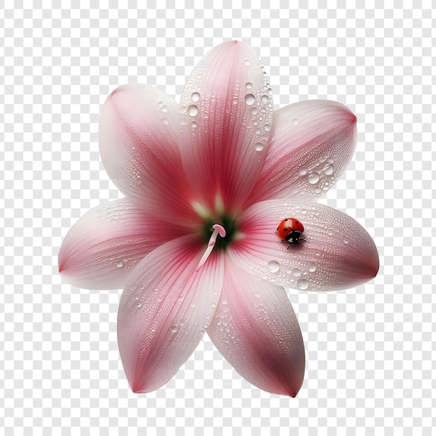 Flower isolated on transparent background