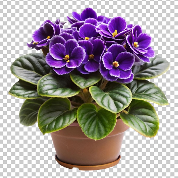 Flowerpot isolated on transparent background