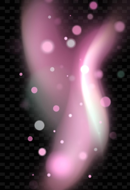 Flutter Aurora Gently Fluttering Lights That Dance Softly Glowing Gen PNG Sparking Light Texturet