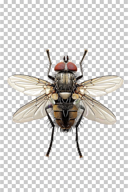 PSD fly isolated against a transparent background