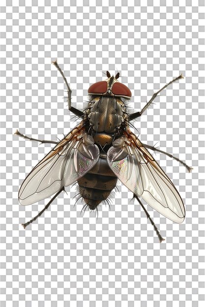 PSD fly isolated against a transparent background