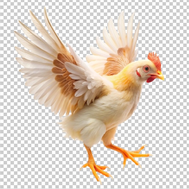 PSD flying chicken