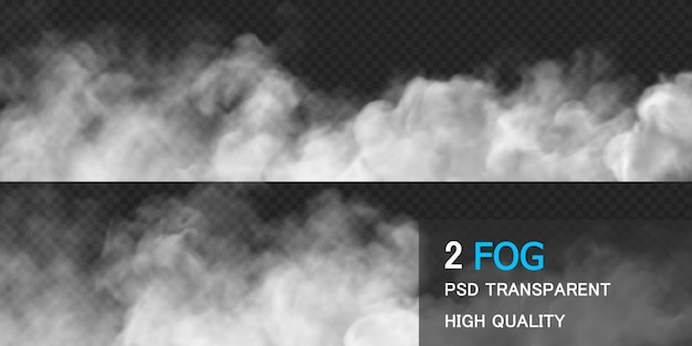 Fog design on background Premium Psd