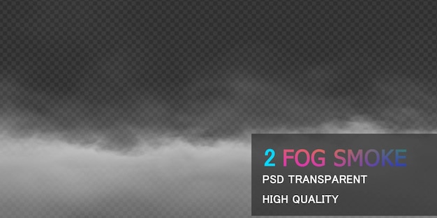 Fog mist some dryice design premium psd