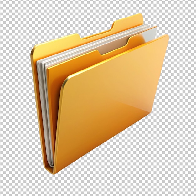 PSD folder transparent background