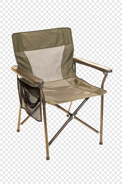 a folding chair with a cover that says lounge on it