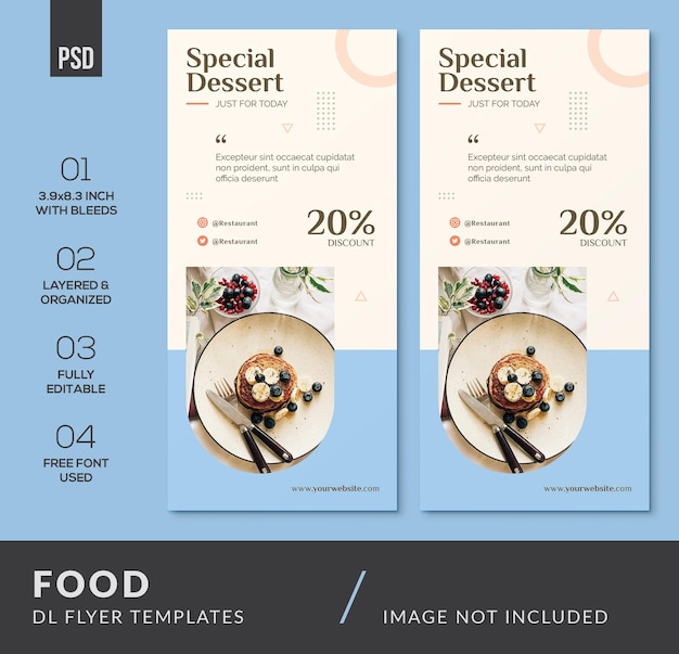 Food DL Flyers