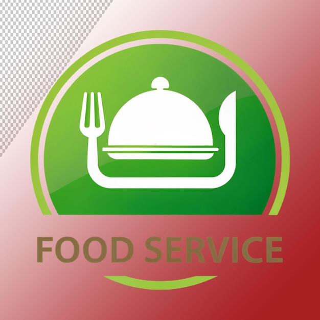 food service logo food service icon on transparent background