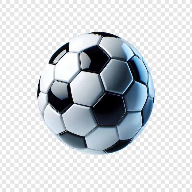 PSD football isolated on transparent background