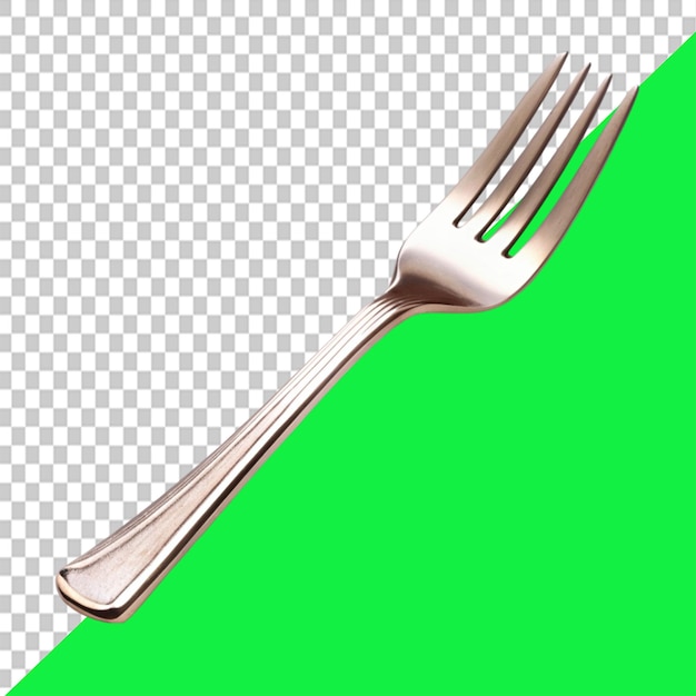 PSD fork on transparent background