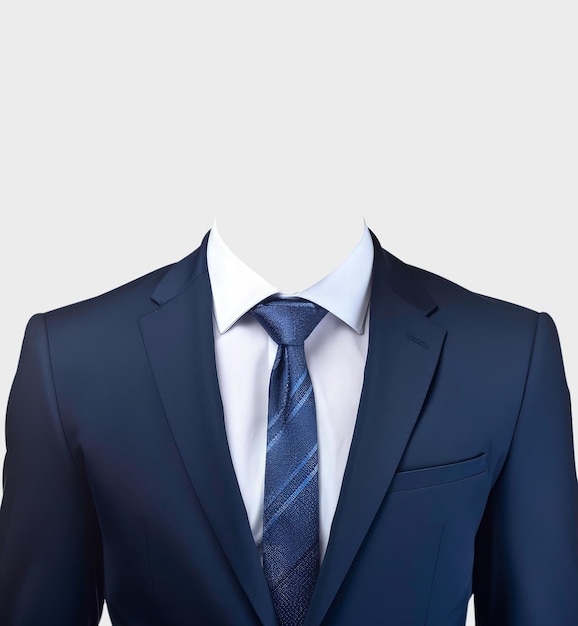 formal photo or passport photo suit template