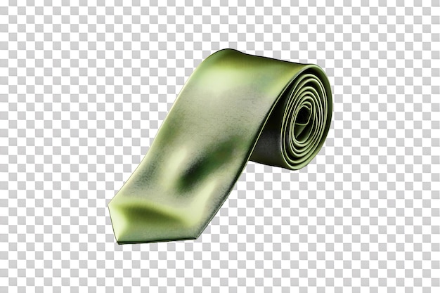 Formal Tie isolated on transparent background