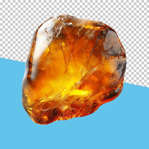 Fossilized amber