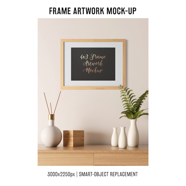 Frame artwork mockup