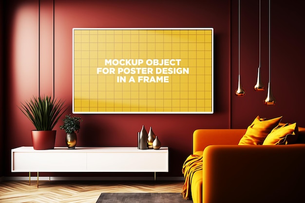 Frame Mockup Design for a High-End Presentatio