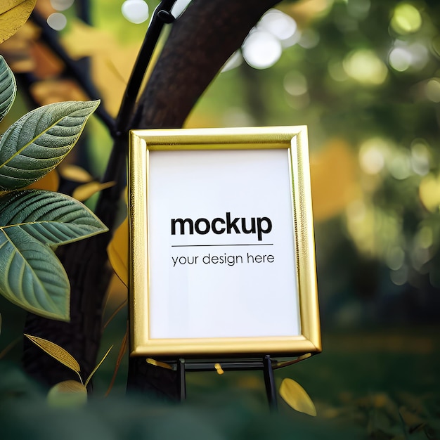 Framed Poster Mockup PSD Artwork Showcase