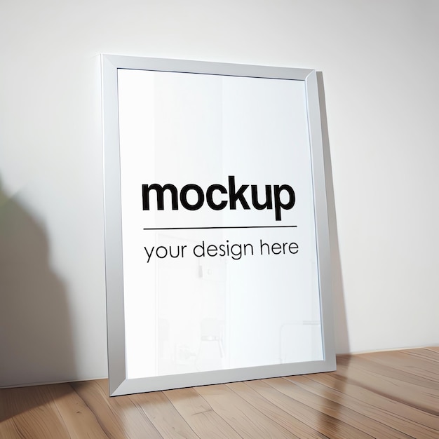 Framed Poster Mockup Template Artwork Showcase